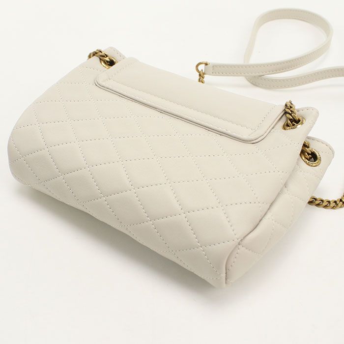 SAINT LAURENT サンローラン ノリータ ミニ YSLモノグラム 672738 ショルダーバッグ/キルティングレザー【中古】 レディース SAINT LAURENT サンローラン ノリータ ミニ YSLモノグラム 672738 ショルダーバッグ/キルティングレザー【中古】 レディース