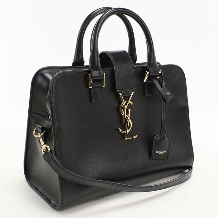 SAINT LAURENT サンローラン 2WAY ベイビーカバス 568853 ハンドバッグ カーフ【中古】 レディース