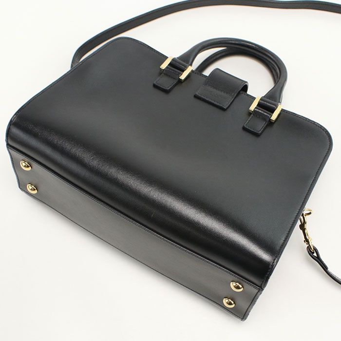 SAINT LAURENT サンローラン 2WAY ベイビーカバス 568853 ハンドバッグ カーフ【中古】 レディース SAINT LAURENT サンローラン 2WAY ベイビーカバス 568853 ハンドバッグ カーフ【中古】 レディース