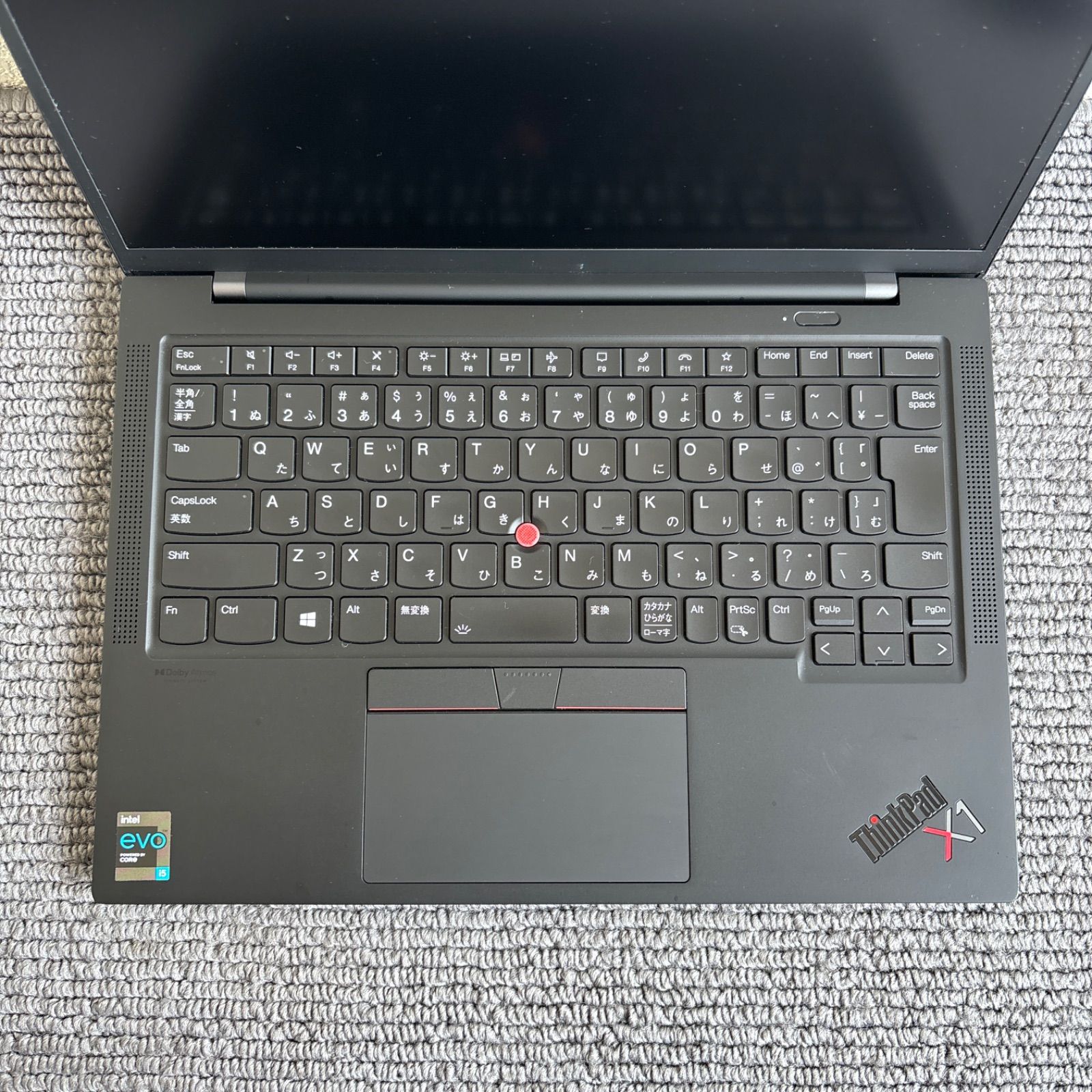 Lenovo Thinkpad X1 Carbon Gen 9 i5-1135G7 メモリ8GB SSD256GB Win11 指紋認証 AC付き Lenovo Thinkpad X1 Carbon Gen 9 i5-1135G7 メモリ8GB SSD256GB Win11 指紋認証 AC付き