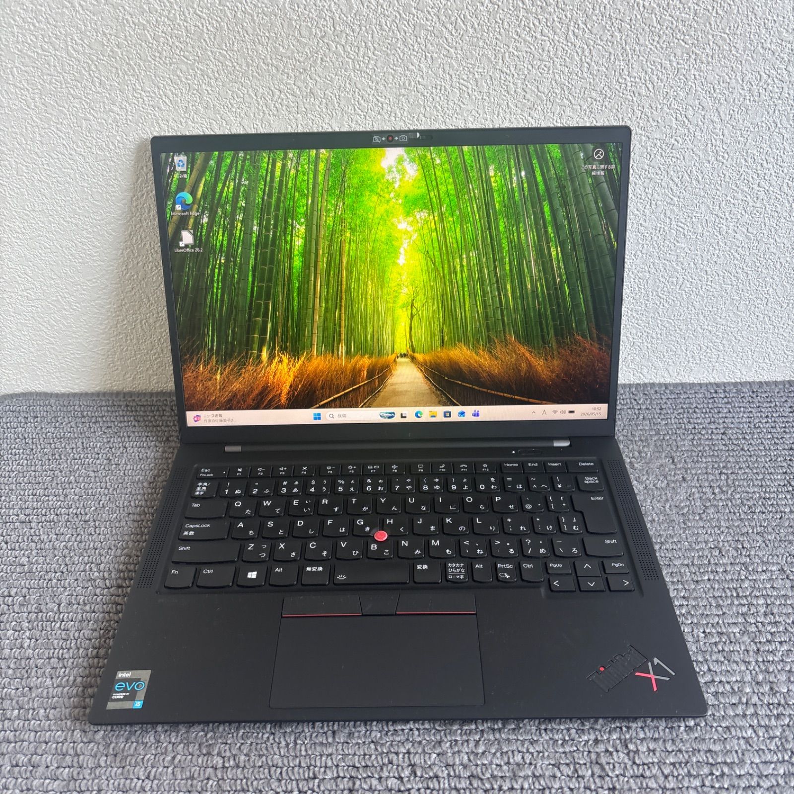Lenovo Thinkpad X1 Carbon Gen 9 i5-1135G7 メモリ8GB SSD256GB Win11 指紋認証 AC付き Lenovo Thinkpad X1 Carbon Gen 9 i5-1135G7 メモリ8GB SSD256GB Win11 指紋認証 AC付き