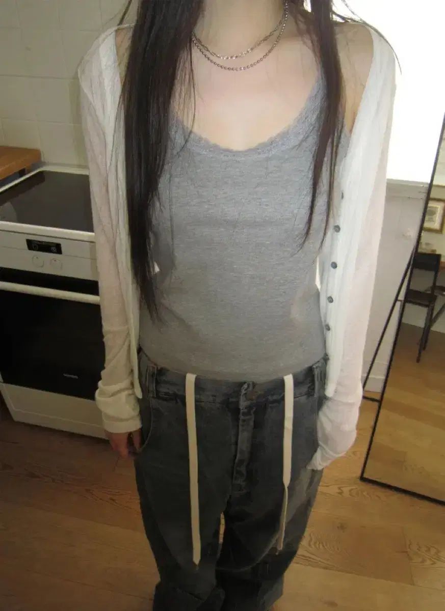 イーズイーズ テンセル カーディガン easeas New Tencel Cardigan
