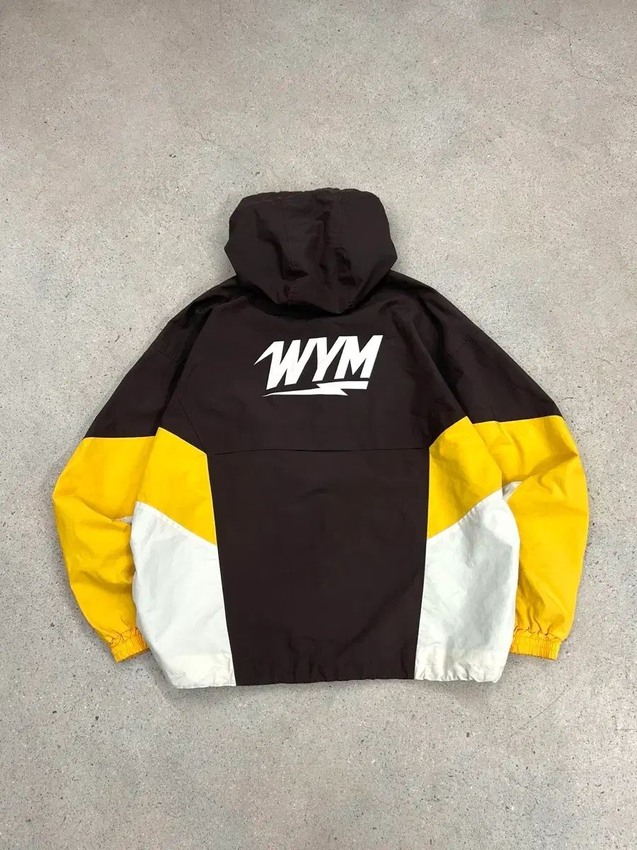 WOOYOUNGMI ウーヨンミ 19SS コレクション バイカラー ウィンドブレーカー