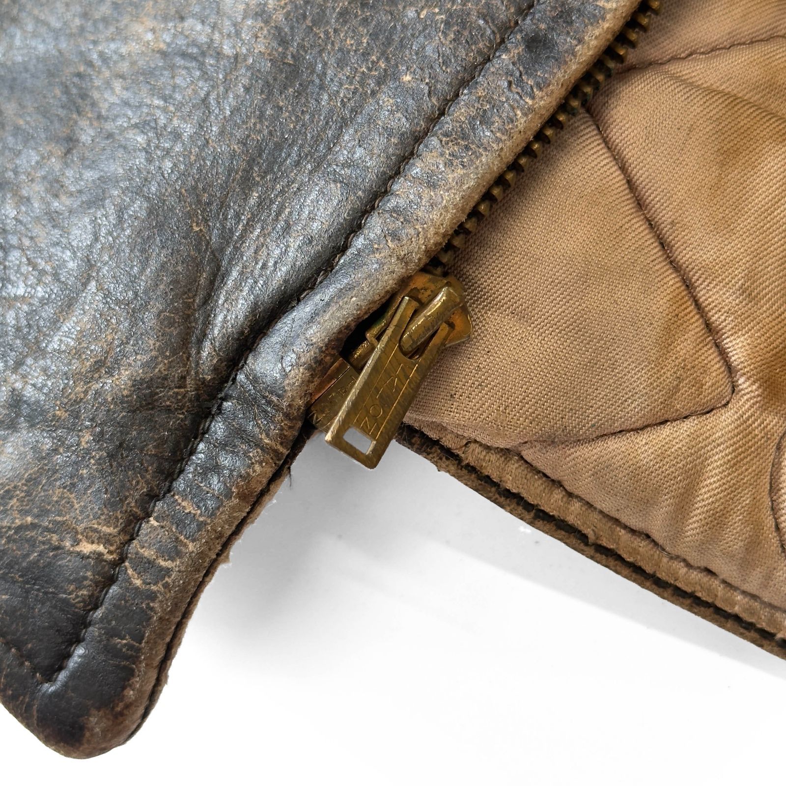 1950s ビンテージ ホースハイド レザージャケット 馬革 50s 黒