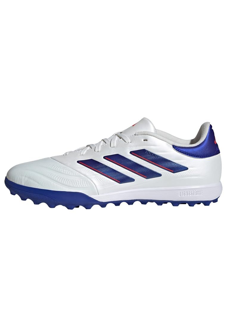 新品 アディダス フットサルシューズ コパ ピュア 2 LEAGUE TF ユニセックス大人 NKZ75 フットウェアホワイト/ルシッドブルー/ソーラーレッド (IG6407) 25.0 cm