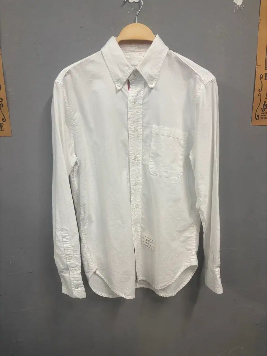 (中古)トム・ブラウン 白 Oxford シャツ中古