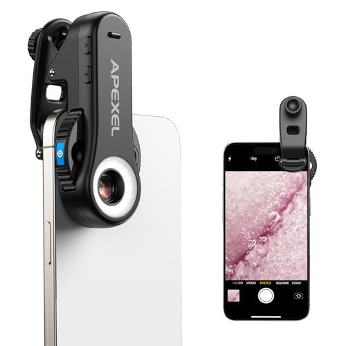 【業界初の倍率可変顕微鏡 】スマホ顕微鏡 0/40X/80X/120X簡単に調整可能マイクロスコープ 軽量でコンパクト 充電バッテリー内蔵 使用簡単 APP要らない 生物観察 ミクロ撮影 細かい検査 基板/花/虫/ダイヤ撮影用 子供の好奇心育 d63742ed