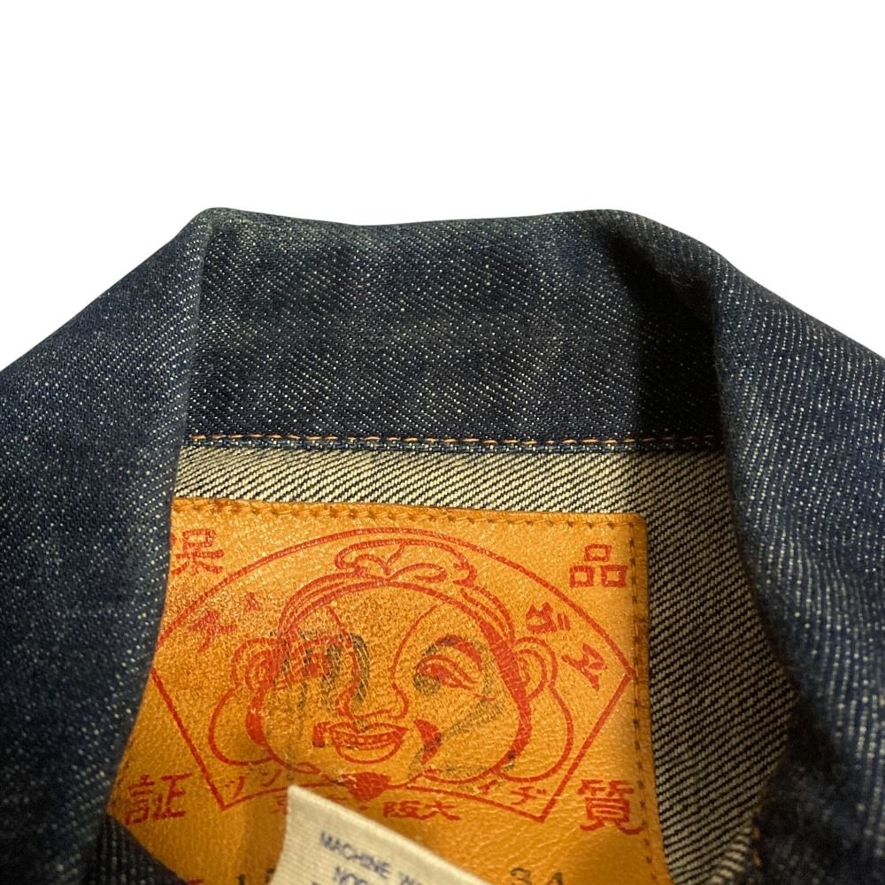 良品 EVISU エヴィス No2 1507 デニムジャケット Gジャン サイズ34