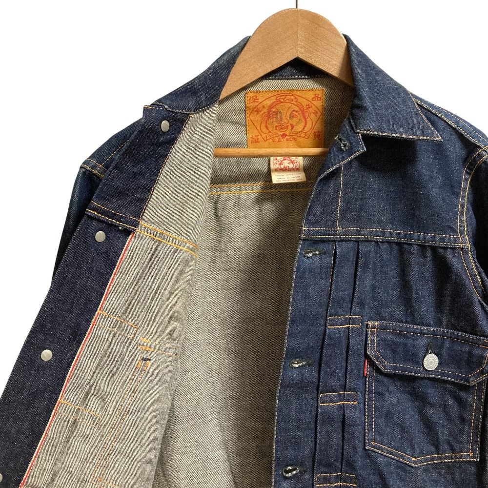 良品 EVISU エヴィス No2 1507 デニムジャケット Gジャン サイズ34