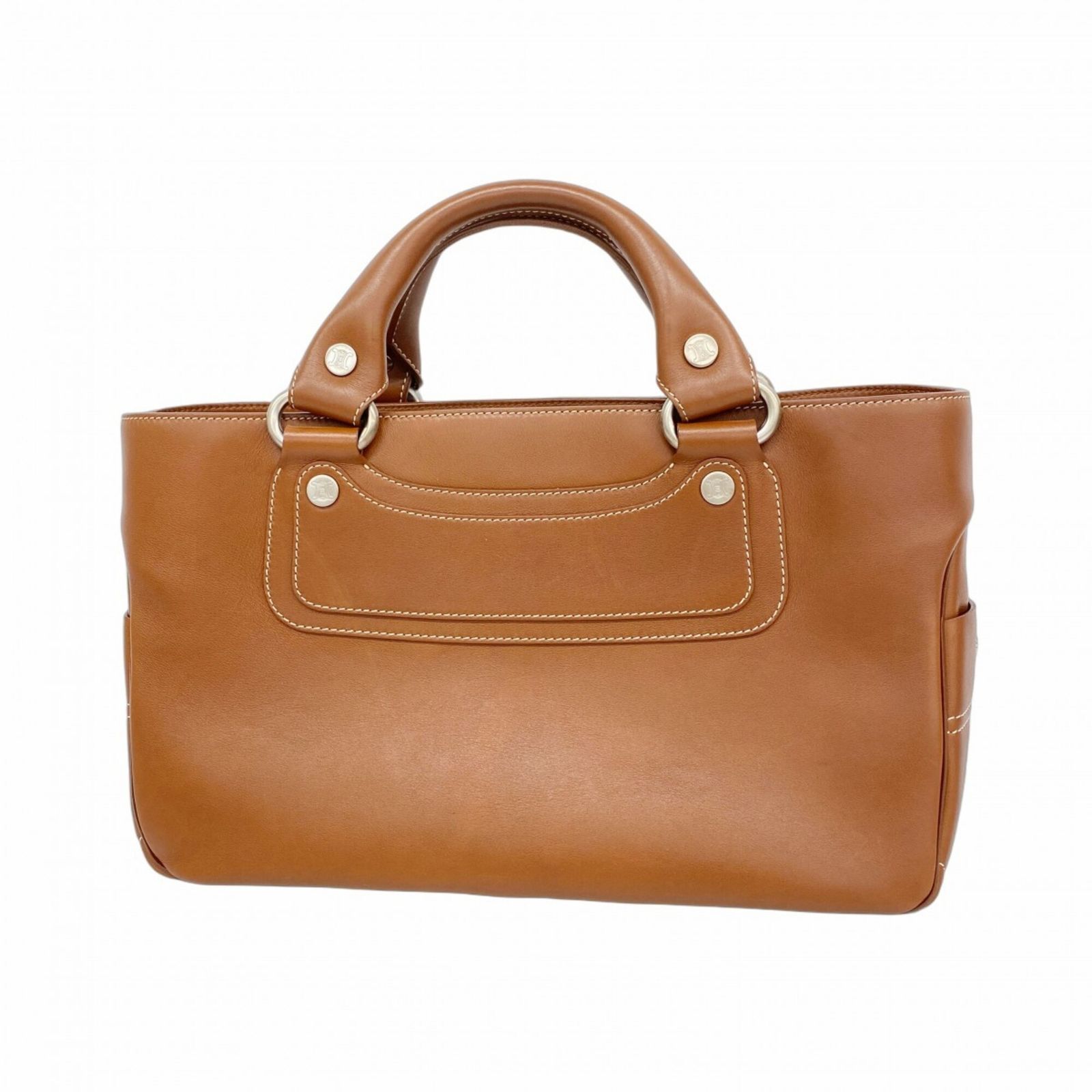 セリーヌ(Celine) セリーヌ ハンドバッグ ブギー レザー ブラウン レディース P2861847
