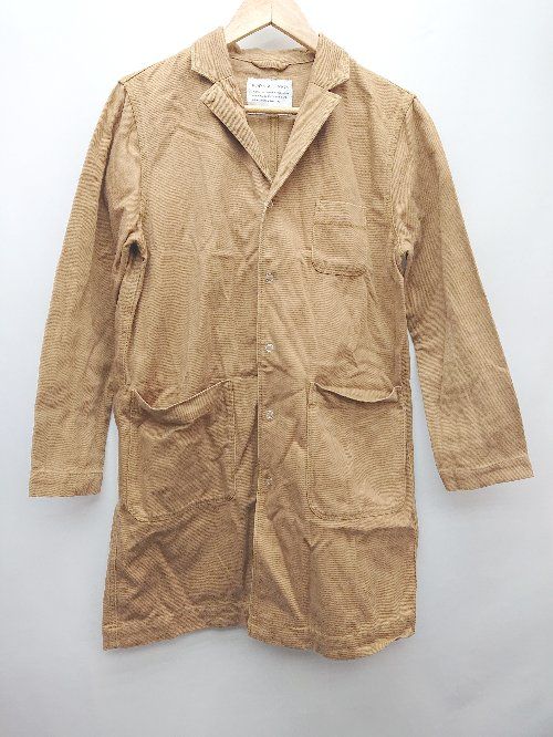 ◇ URBAN RESEARCH DOORS シンプル バックジップ 長袖 ジャケット コート サイズONE ベージュ系 レディース P 【1308240010018】