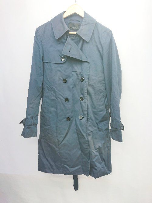◇ ◎ green label relaxing UNITED ARROWS ライナー付き 長袖 トレンチ コート サイズM ネイビー系 レディース P 【1308240009470】