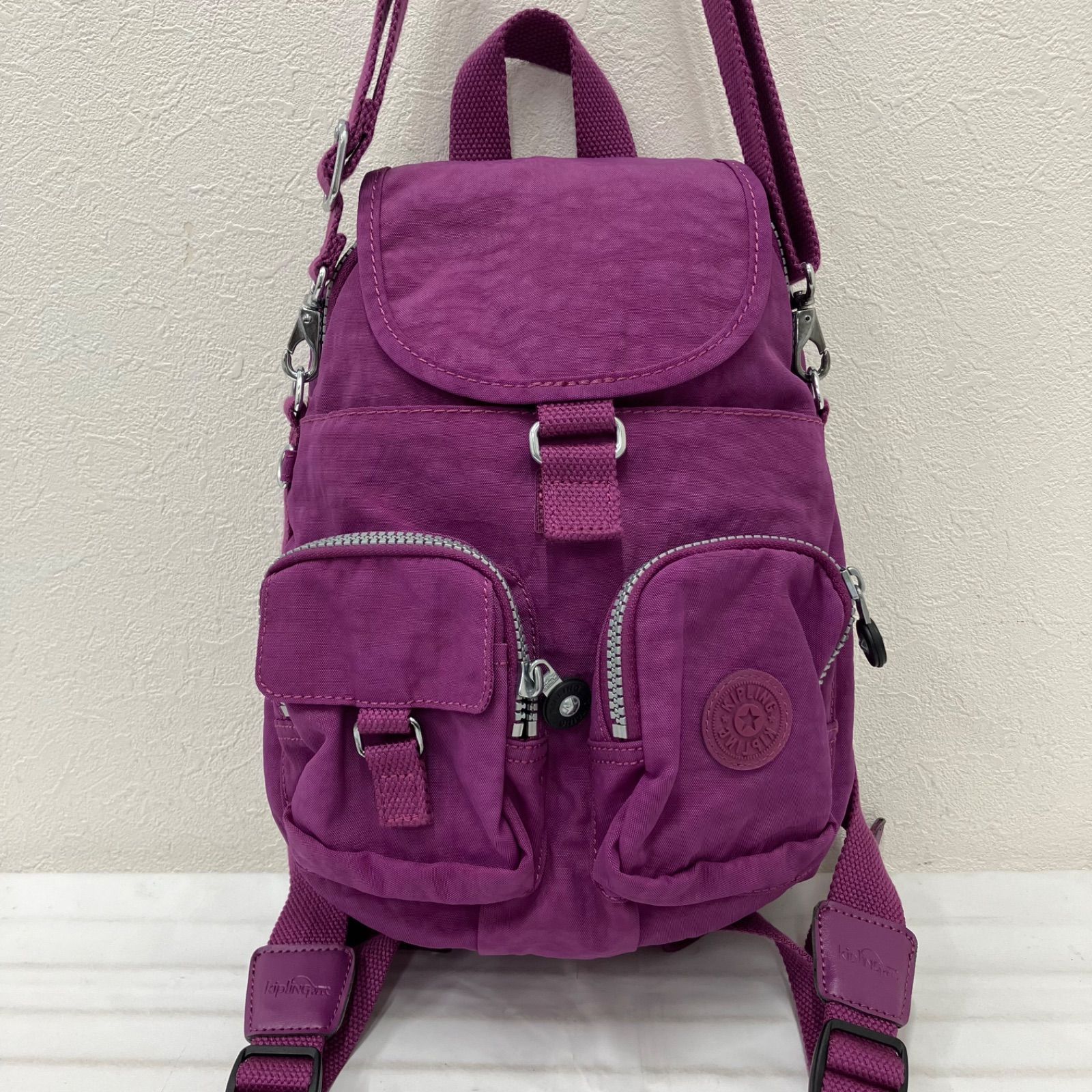 3421 KIPLING キプリング 2way リュック バックパック ショルダー 