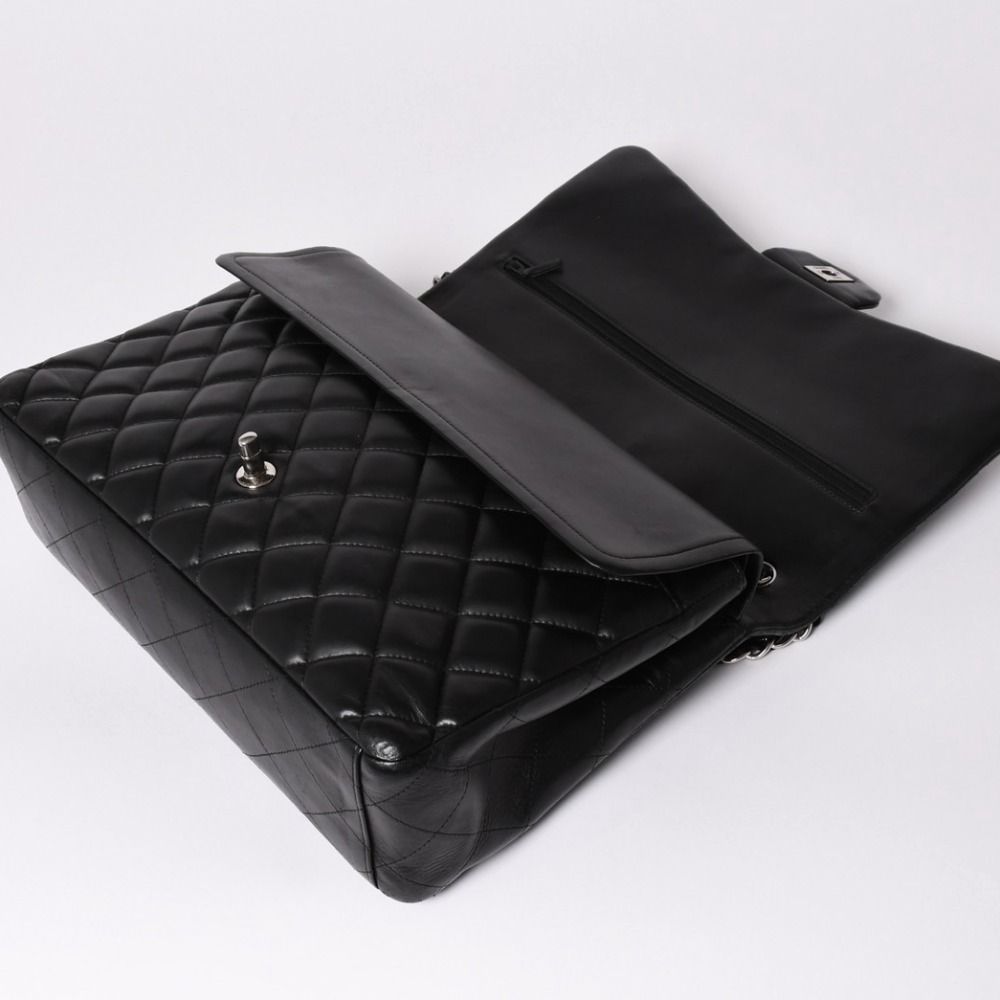 CHANEL シャネル デカマトラッセ33 Wフラップ Wチェーンショルダー 