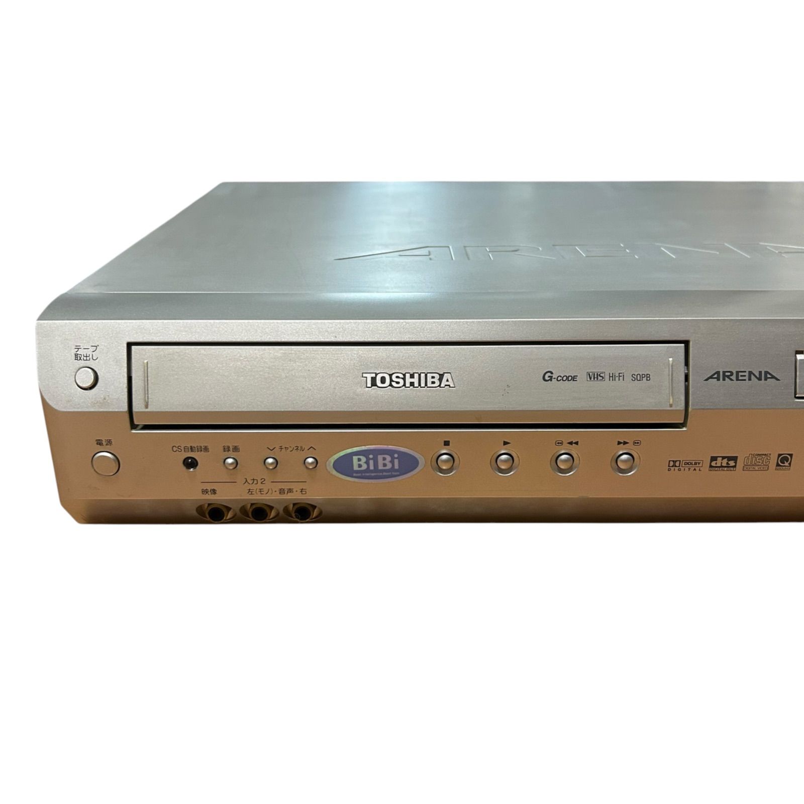 TOSHIBA 東芝 VTR一体型DVDビデオプレーヤー SD-V500 - メルカリ