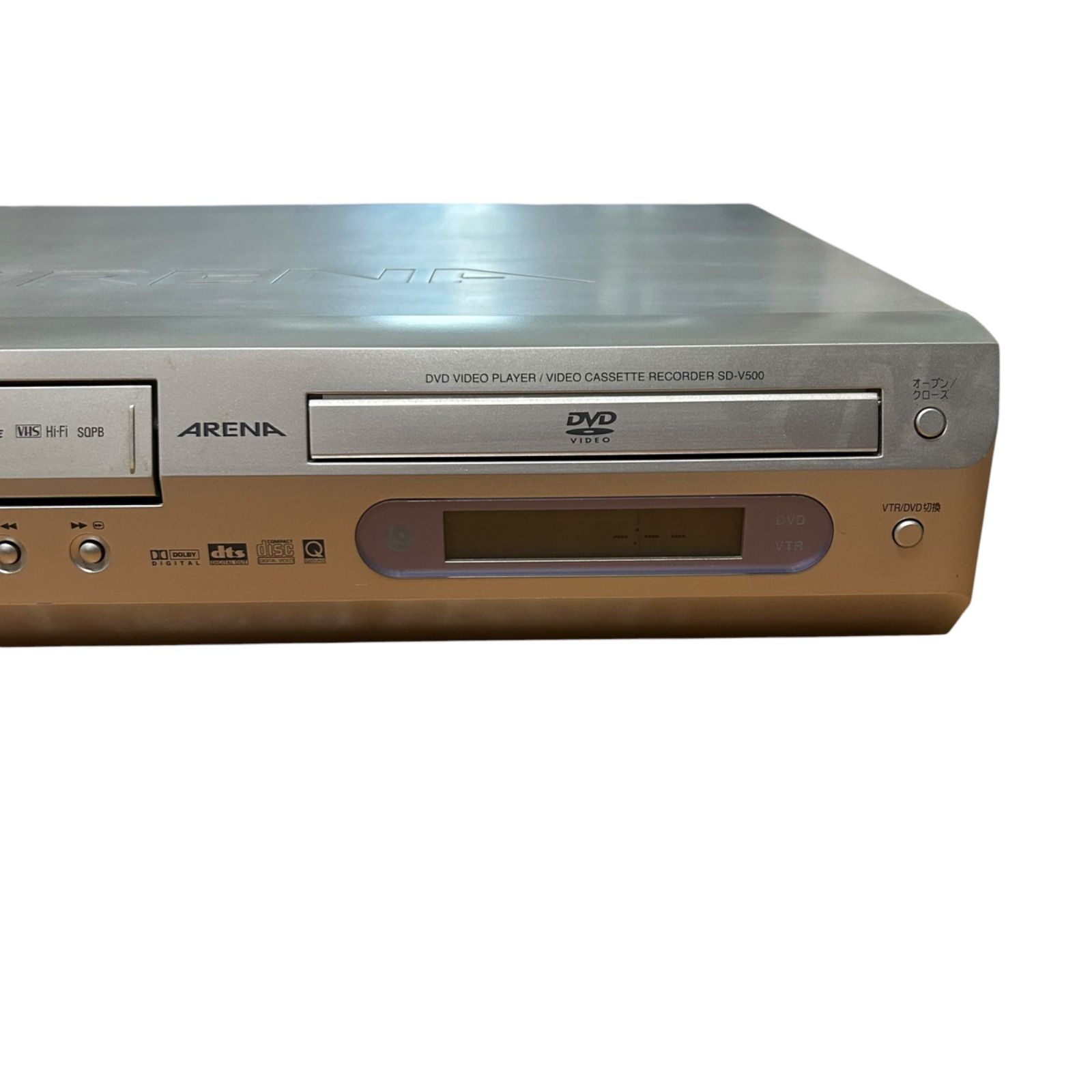 匿名配送　東芝VTR一体型DVDビデオプレーヤー TOSHIBA 東芝 VTR一体型DVDビデオプレーヤー SD-V500 - メルカリ