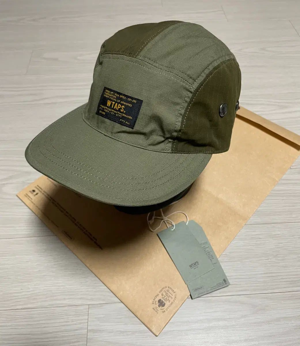 WTAPS T-5 リップストップ ナイロン 帽子 カーキ/オリーブ