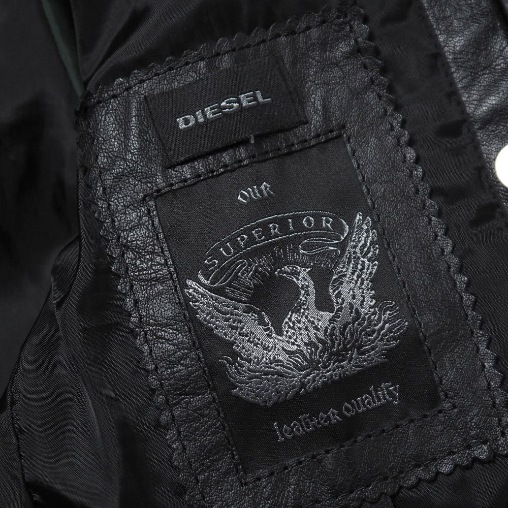 DIESEL ディーゼル ジャケット サイズS シングル ライダースジャケット