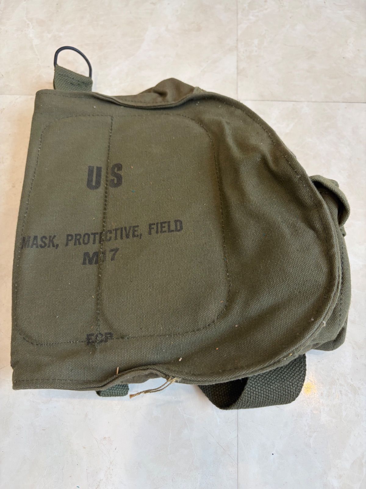US M17 ガスマスクバッグ フィールドバッグ ミリタリー ショルダー 米軍風