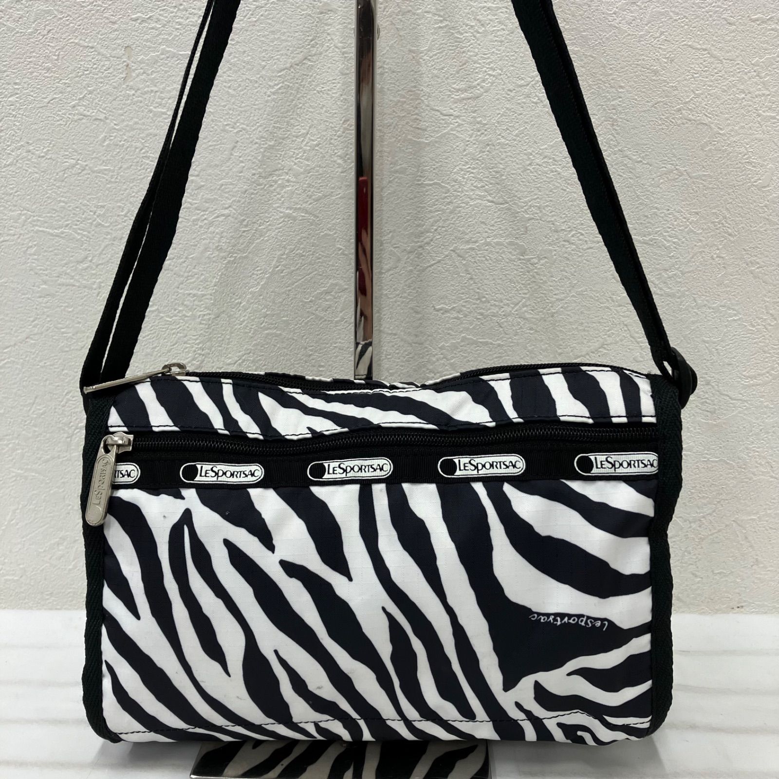 3442 LeSportsac レスポートサック ミニショルダーバッグ 肩掛け 斜 