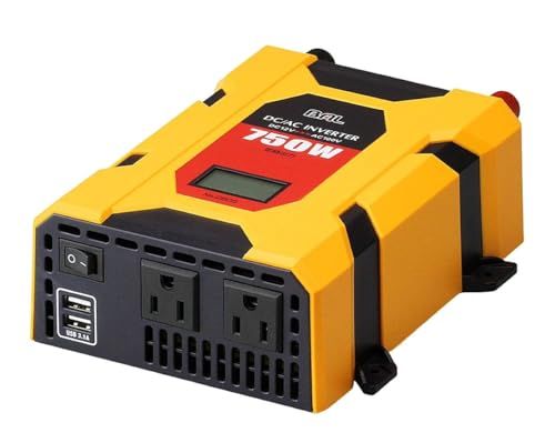 【新品】BAL ( 大橋産業 ) DC/ACインバーター 矩形波 DC12V車専用 定格出力 750W 2805 29042297