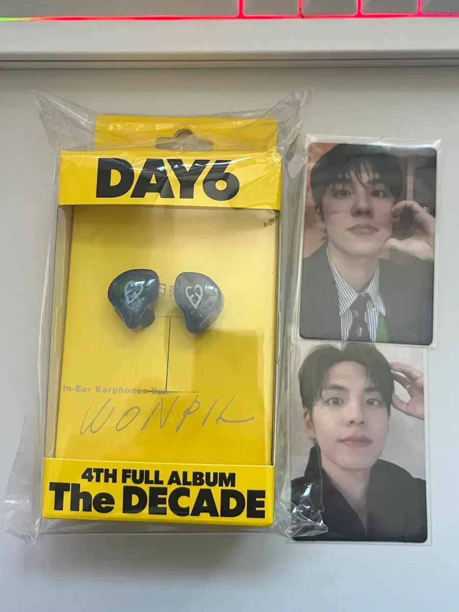DAY6（デイシックス） The DECADE ウォンピル イヤホン盤 インイヤー（トレカ〇）