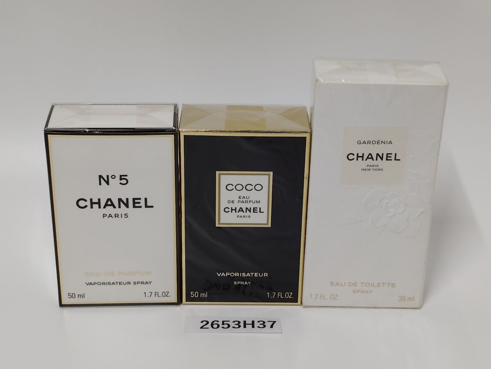 【2653H37】 未開封 3個セット CHANEL シャネル COCO N°5 香水 中古