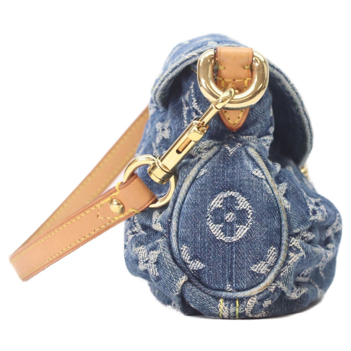 LOUIS VUITTON ルイヴィトン M95050 モノグラムデニム ミニプリーティ 