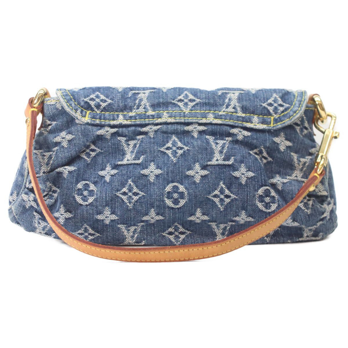 LOUIS VUITTON ルイヴィトン M95050 モノグラムデニム ミニプリーティ 