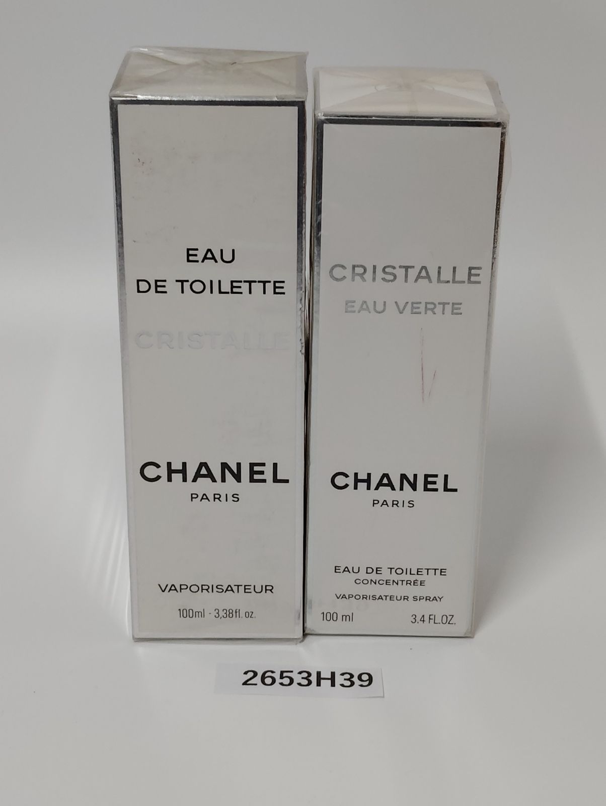 【2653H39】 未開封 2個セット CHANEL シャネル クリスタル 香水 中古