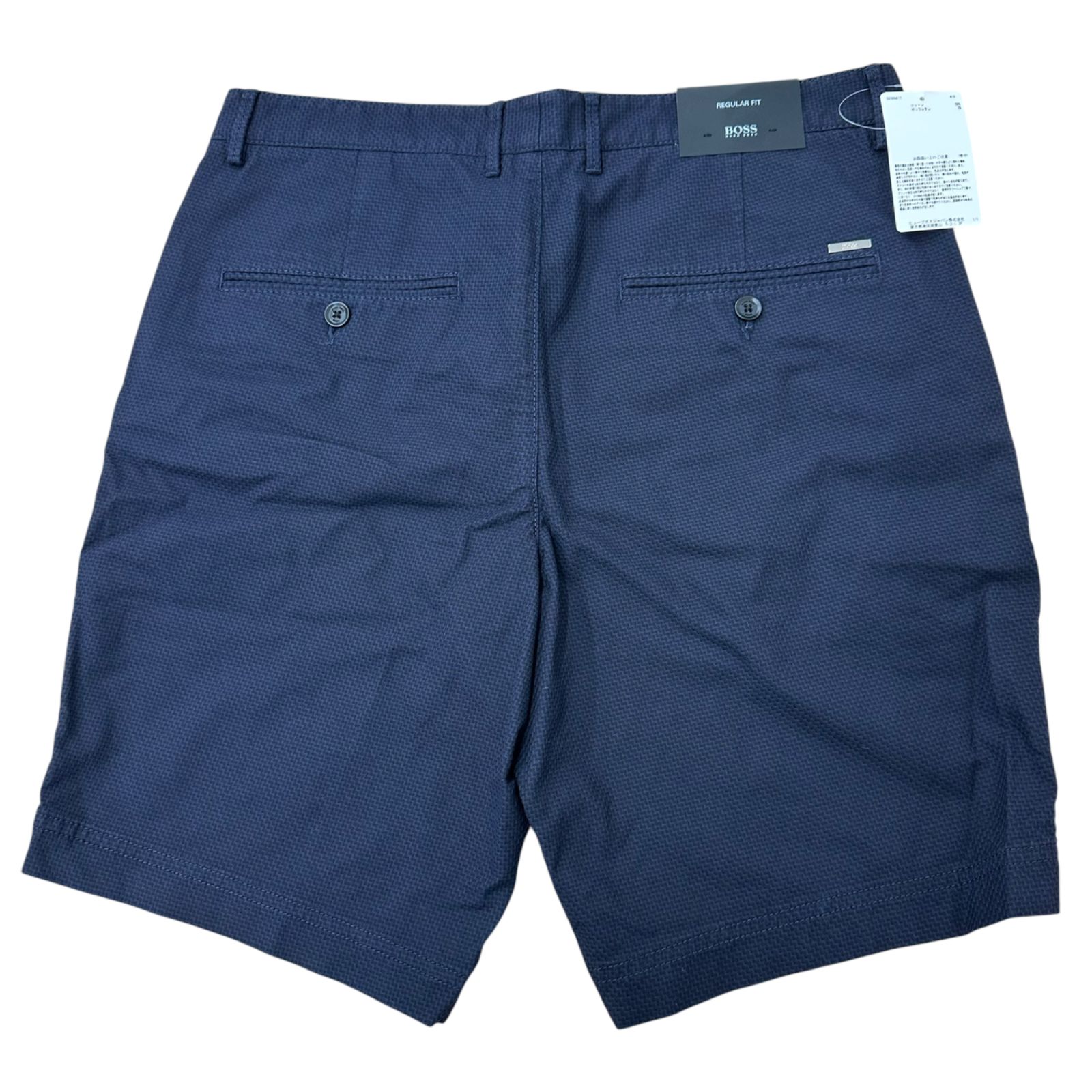 ✨未使用✨HUGO BOSS/ヒューゴ ボス メンズ レギュラーフィット ハーフパンツ ネイビー ✨未使用✨HUGO BOSS/ヒューゴ ボス メンズ レギュラーフィット ハーフパンツ ネイビー