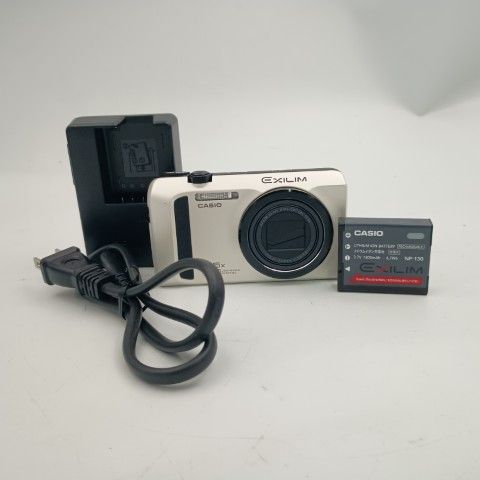 Casio EXILIM EX-ZR100 White コンパクトデジタルカメラ