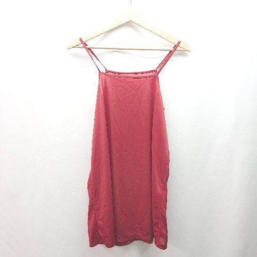 ◇ ◎ barneysnewyork バーニーズニューヨーク 無地 シンプル ロング丈 ワンピース 表記なし レッド レディース E 【1308290049808】