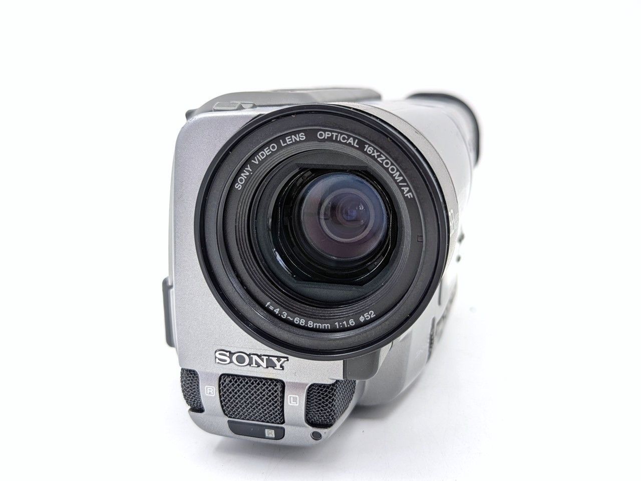 8mmテープのダビングに！ SONY ソニー ビデオカメラ CCD-TR3000 02 7