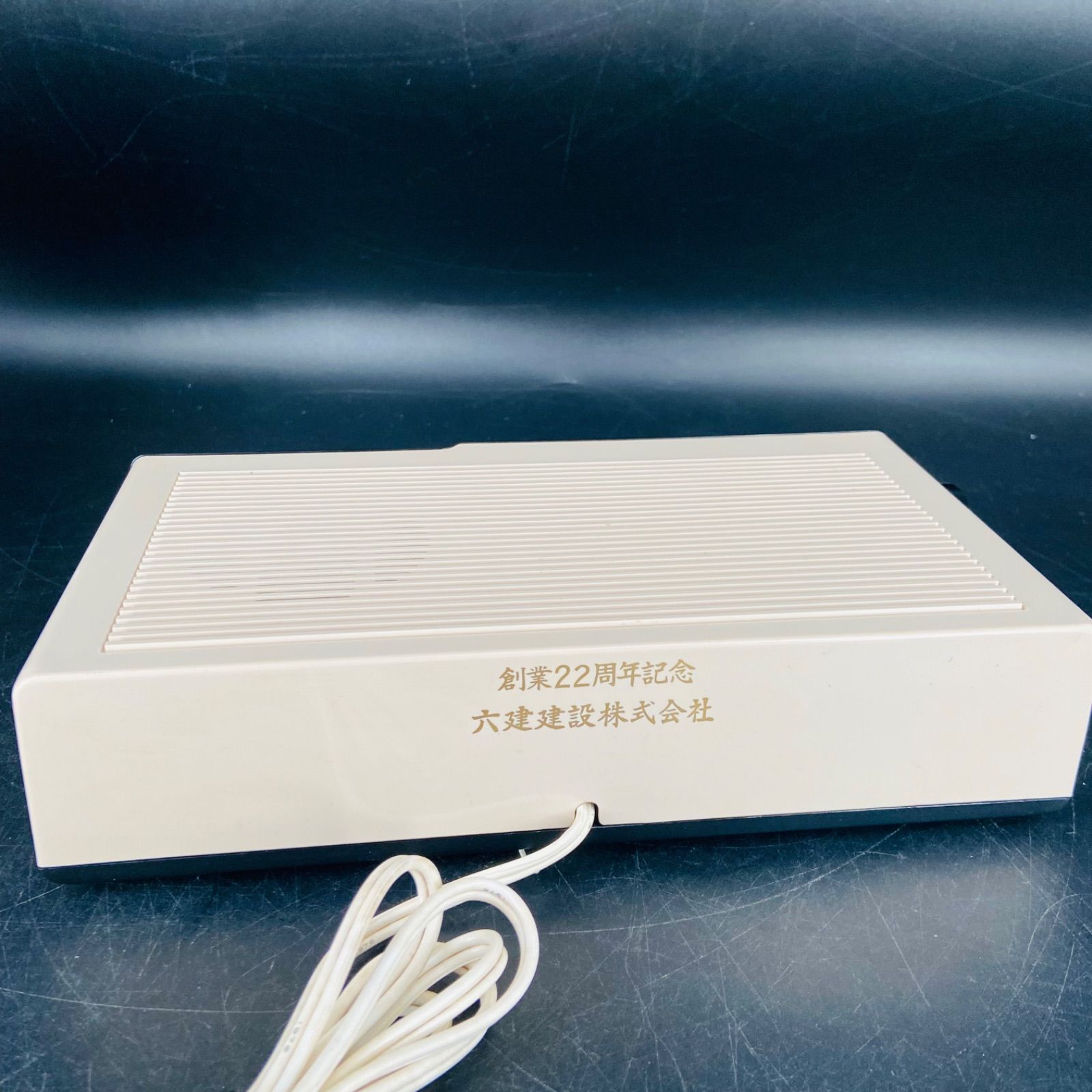 美品 三協精機 ラジオ付きドラムクロック ザックスSC707