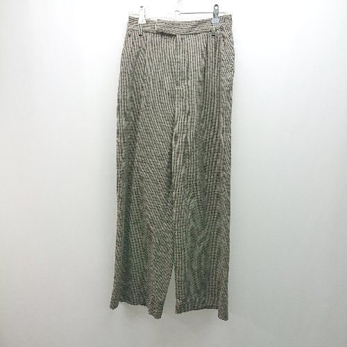 ◇ URBAN RESEARCH DOORS 千鳥格子 タック バックウエストゴム パンツ サイズ38 ベージュ レディース E 【1308290055816】 8,403円