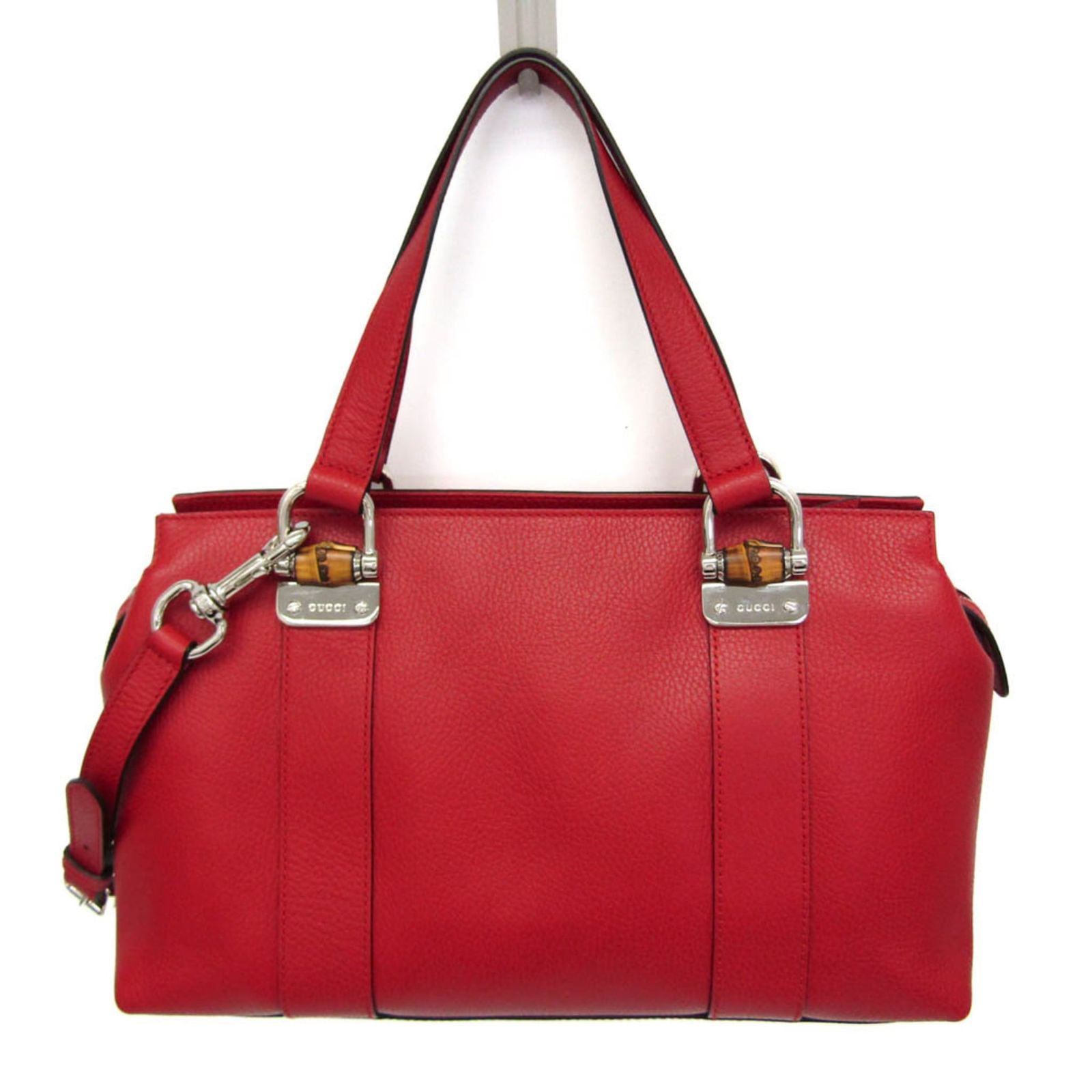 グッチ(Gucci) バンブー 355772 レディース レザー ハンドバッグ 