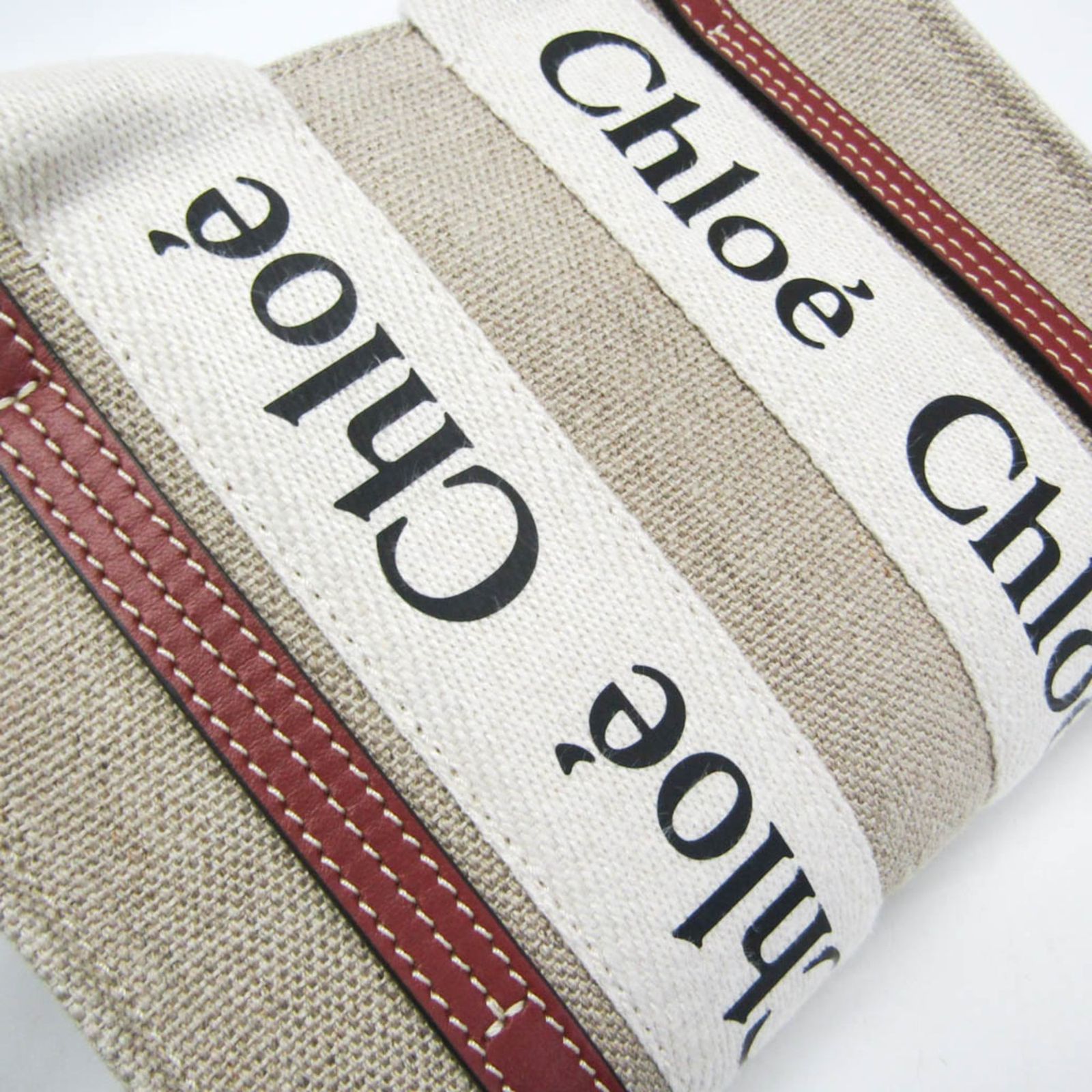 クロエ(Chloé) ウッディ ミニ CHC22AP237I266J5 レディース リネン 