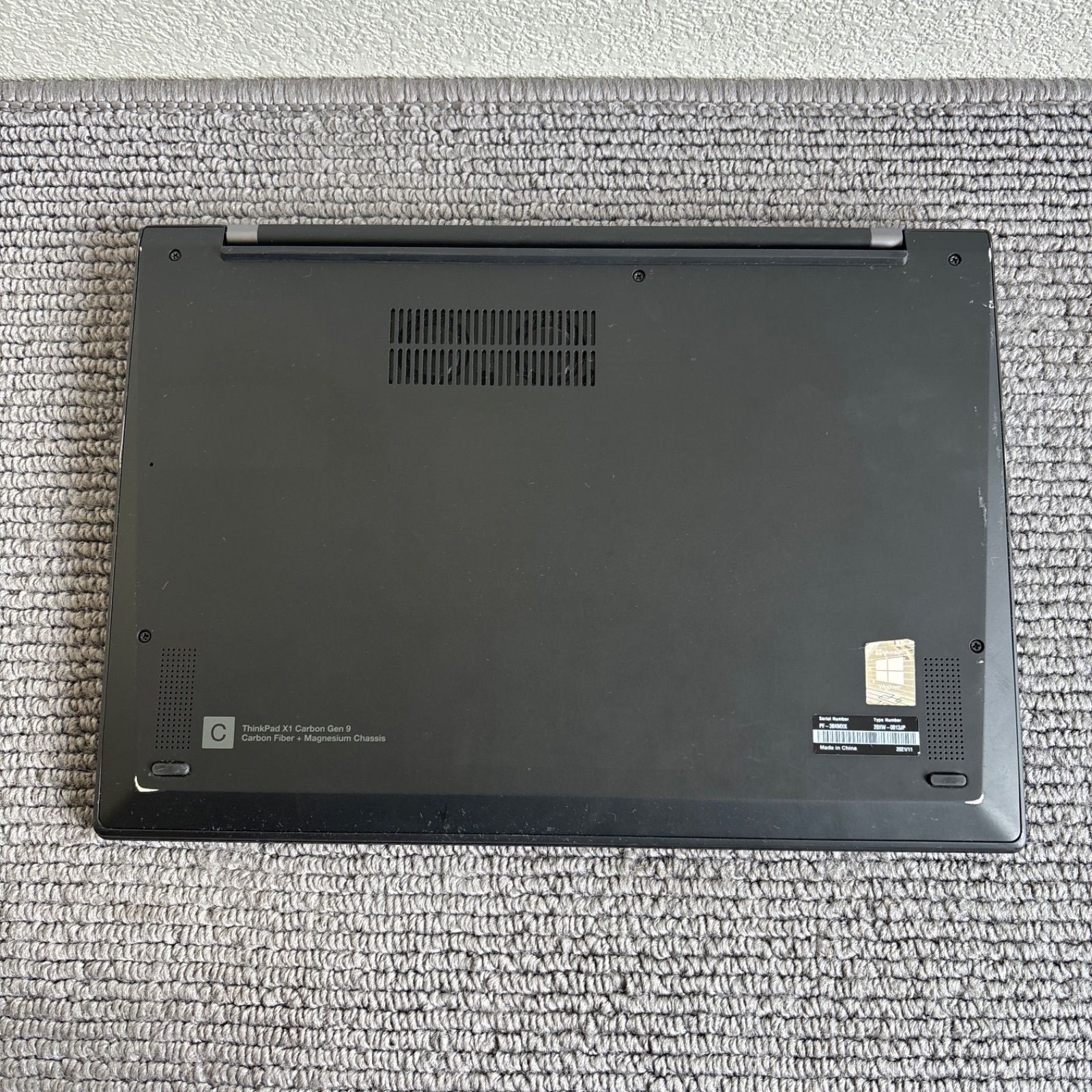 Thinkpad X1 Carbon Gen9 i5 8GB 256GB Win11 指紋認証 - メルカリ