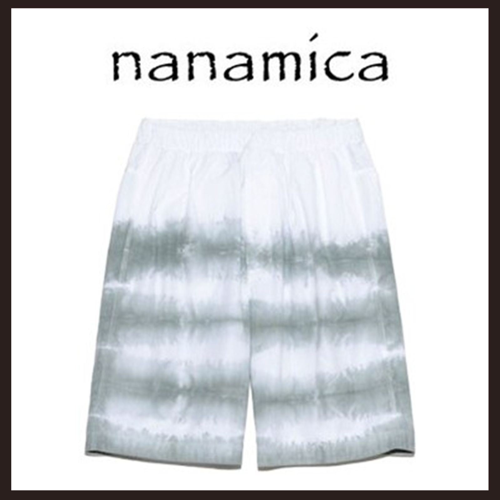 新品未使用　nanamica（ナナミカ）　ナナロハ ショーツ　30　グリーン