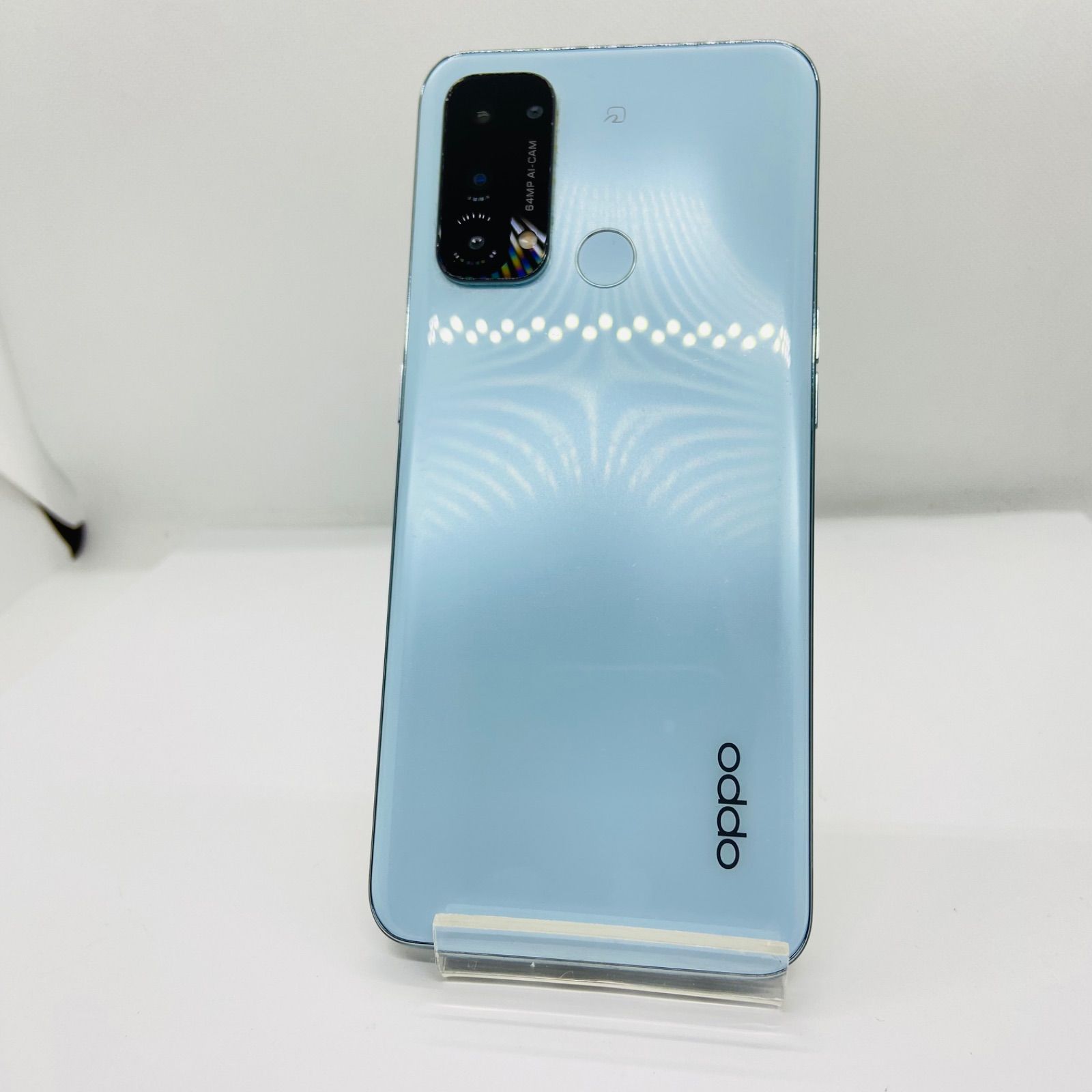 中古Cランク】OPPO Reno5 A 128GB シルバーブラック アイスブルー