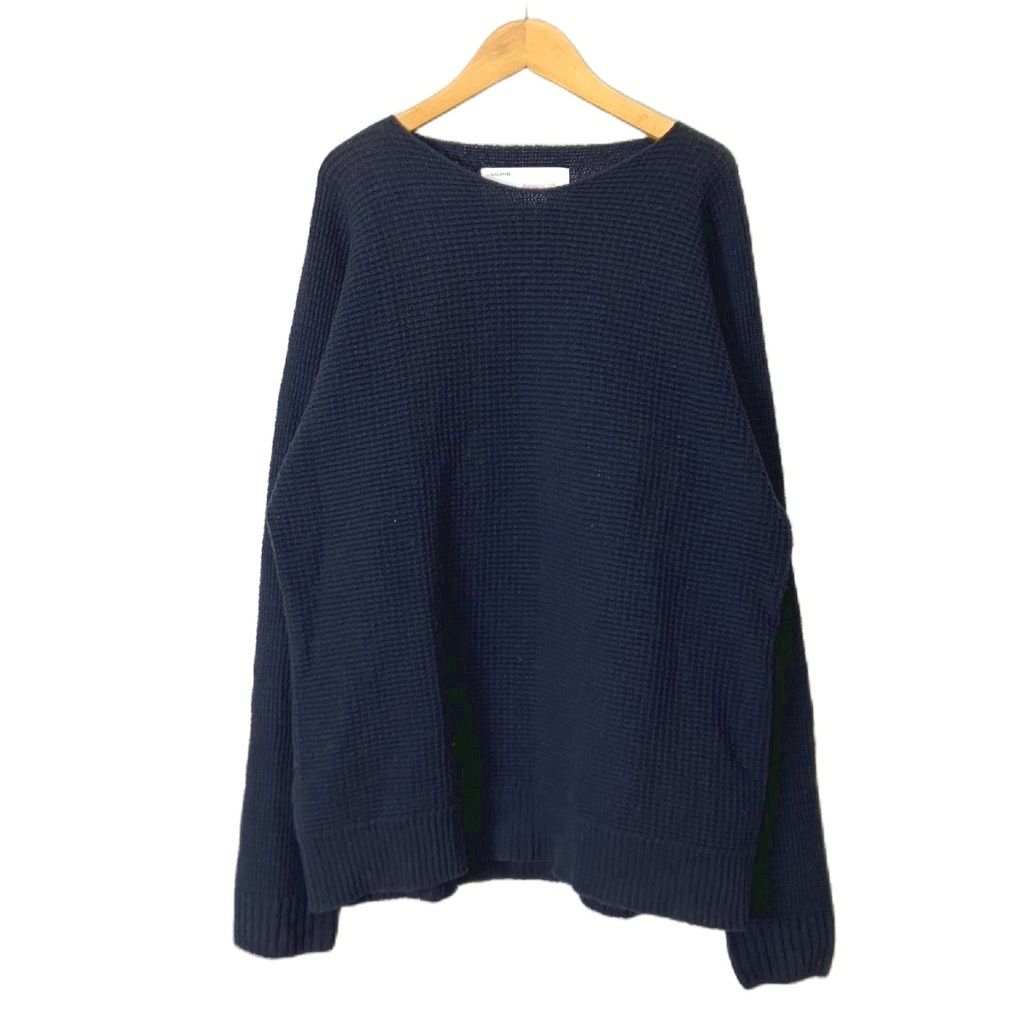 A MACHINE エイマシン 24-Inner Sweater セーター ニット 3 ネイビー 24-LS(Avg-8.5)