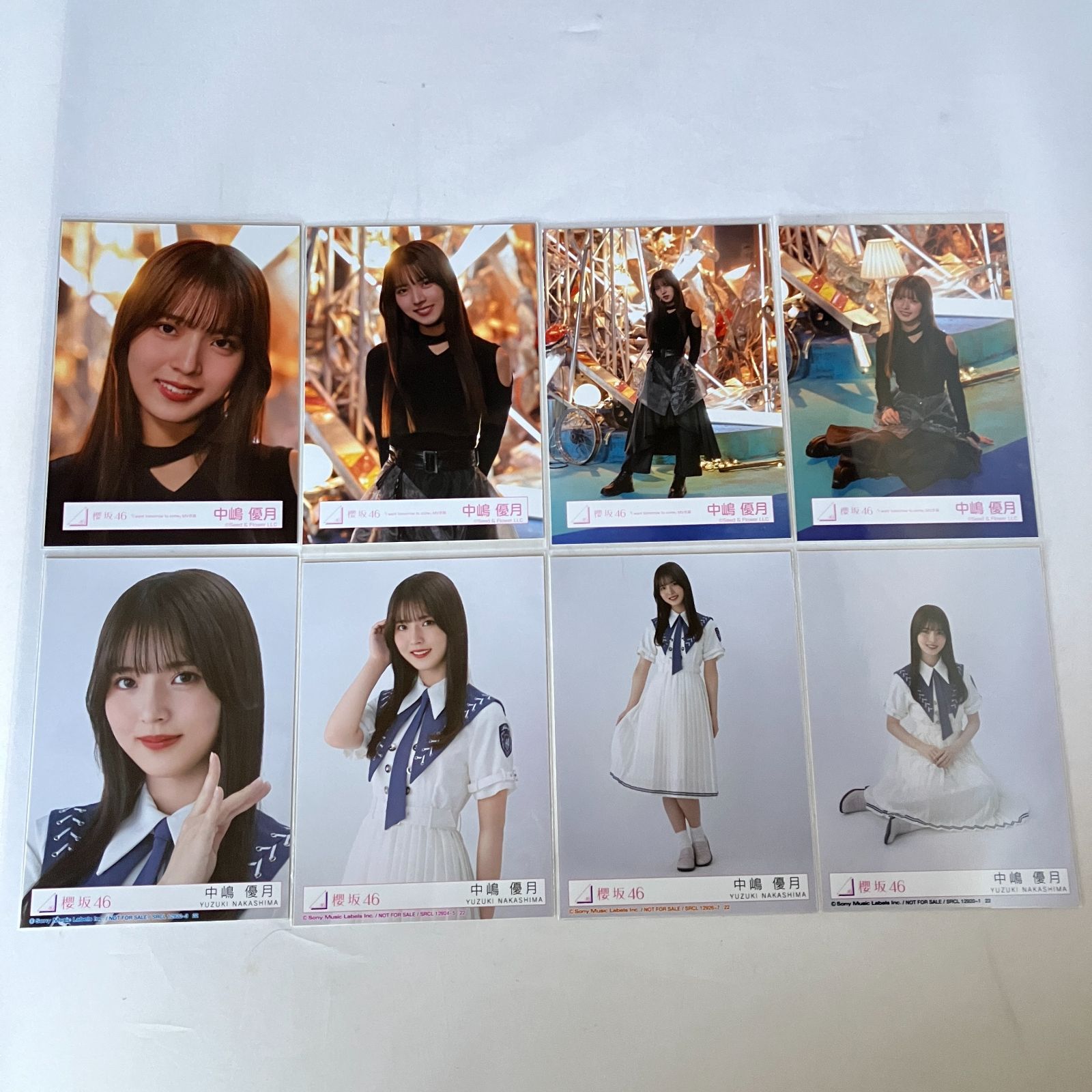 櫻坂46 中嶋優月 生写真 コンプ 2セット NL5058P f115 - メルカリ