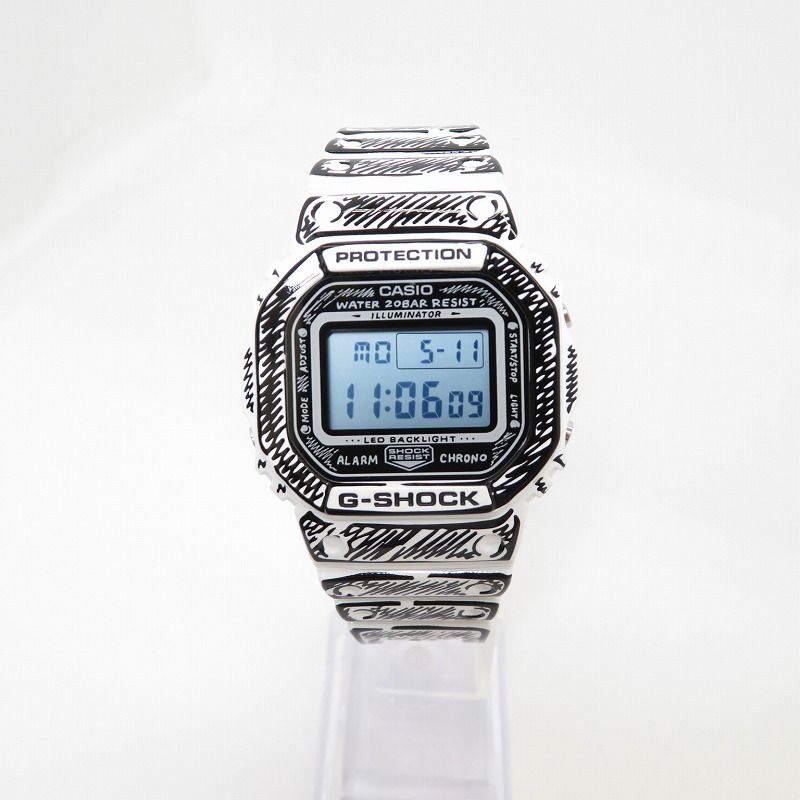 【瀬戸大橋店】 中古 G-SHOCK | ジーショック 腕時計 アナデジクオーツ 5600 SERIES DW-5600JV-7JR ブラック 【131】