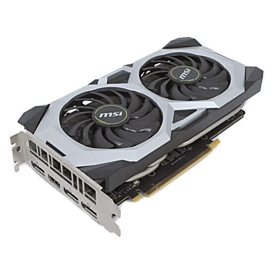 bn:0] MSI製グラボ GeForce RTX 2060 VENTUS GP OC PCIExp 6GB 元箱