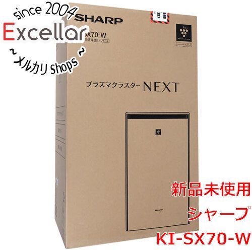 [bn:2] SHARP　加湿空気清浄機　KI-SX70-W　ホワイト