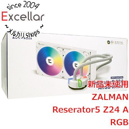[bn:4] ZALMAN　CPUクーラー　Reserator5 Z24 ARGB　White