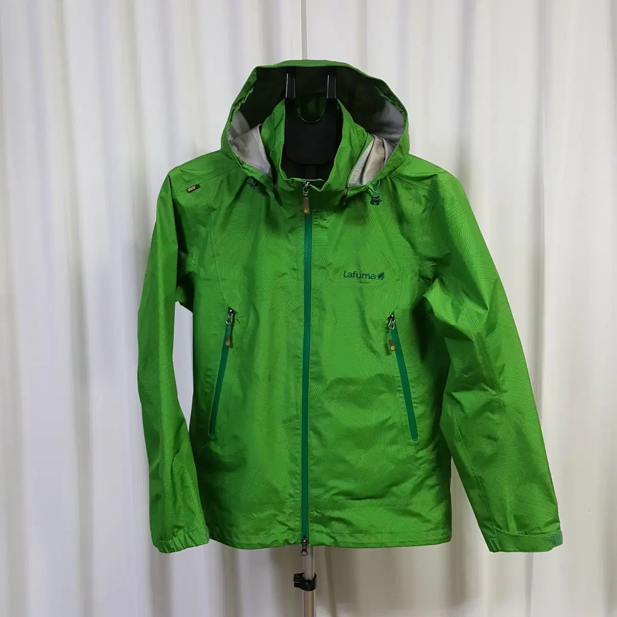 ラフマ メンズ GORE-TEX 登山 ジャケット フード取り外し グリーン 95