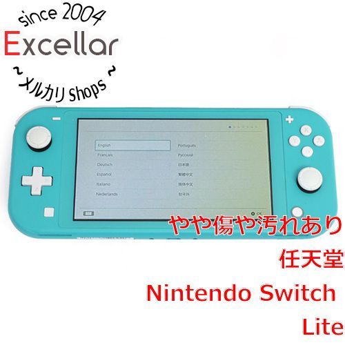 [bn:7] 任天堂　Nintendo Switch Lite(ニンテンドースイッチ ライト)　HDH-S-BAZAA　ターコイズ　本体のみ　本体・液晶画面いたみ