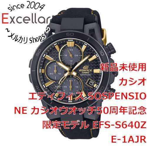 [bn:3] CASIO　腕時計 エディフィス SOSPENSIONE カシオウオッチ50周年記念 限定モデル　EFS-S640ZE-1AJR